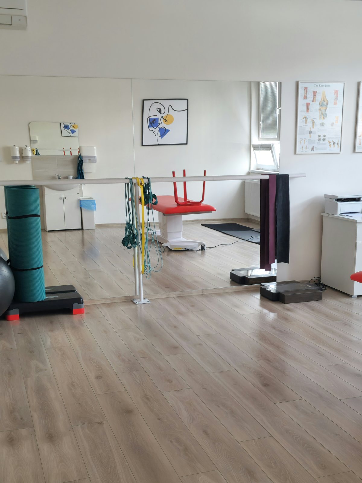 Svetlá cvičebná a terapeutická miestnosť Privilio