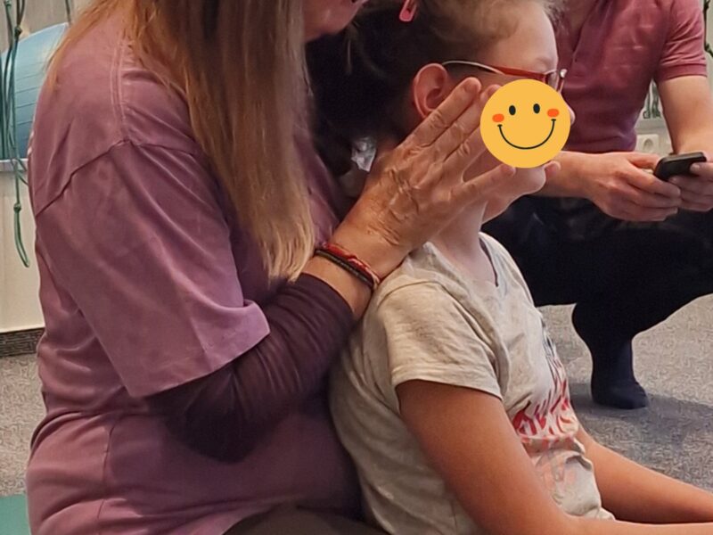 Praktická časť kurzu NDT Bobath Basic s reálnymi pacientmi v Košiciach.